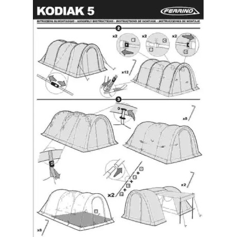 Палатка KODIAK 5 ALU