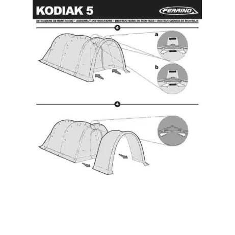 Палатка KODIAK 5 ALU