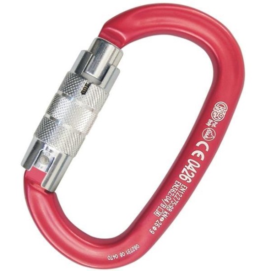 Карабинер ОВАЛ OVALONE ALU TWIST LOCK