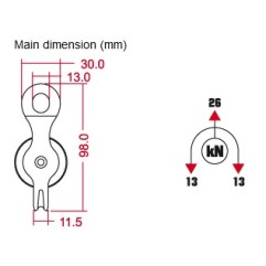 Ролка TURBO ROLL  Alu/Nylon