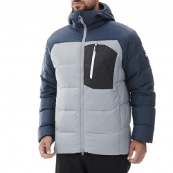 Яке пух ABRASION BELAY HOODIE - сиво