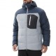Яке пух ABRASION BELAY HOODIE - сиво