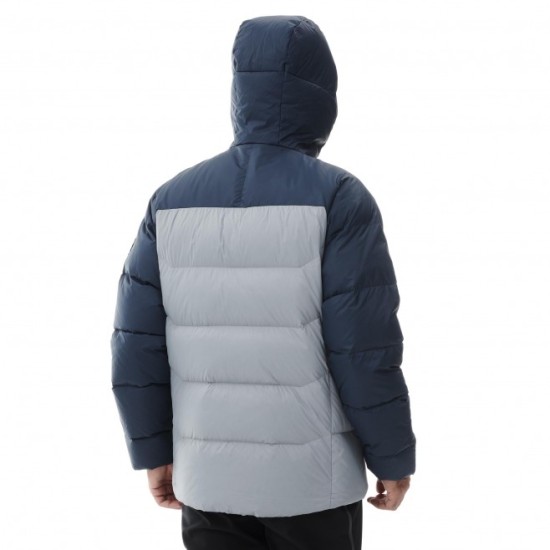Яке пух ABRASION BELAY HOODIE - сиво