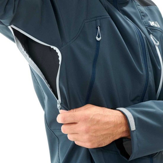 Яке K SHIELD HOODIE тъмно син