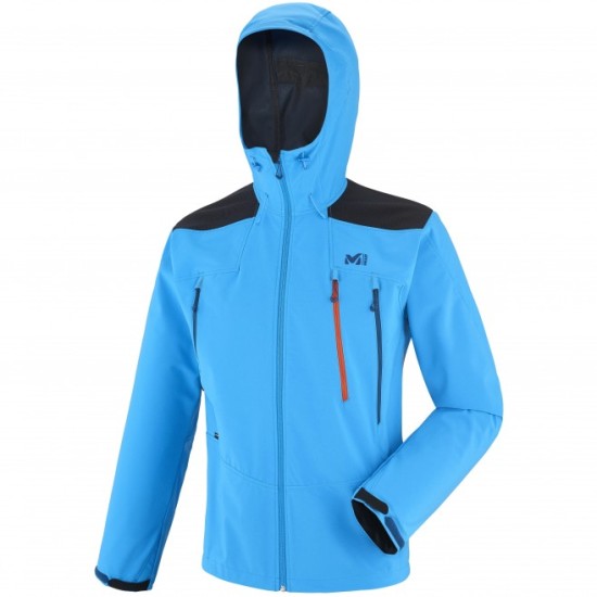 Яке K SHIELD HOODIE синьо