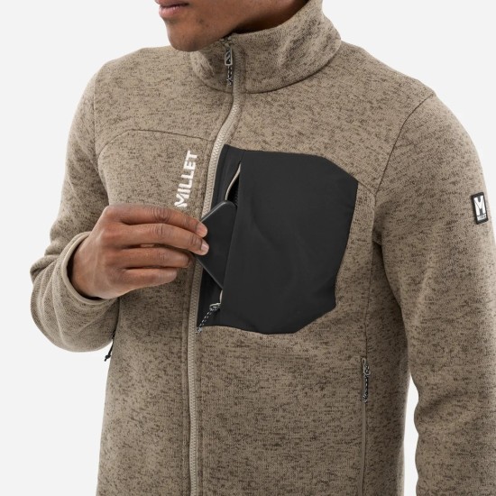 Полар CHAMONIX KNIT пясък