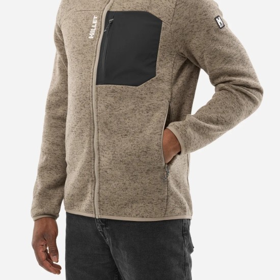 Полар CHAMONIX KNIT пясък