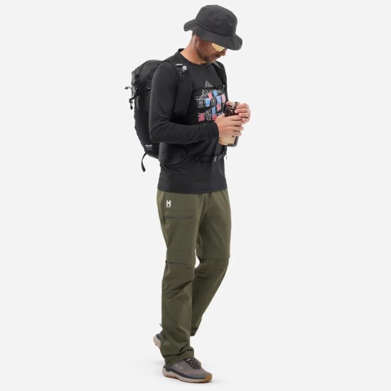 Панталон UBIC STRETCH ZIP OFF зелен