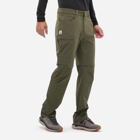 Панталон UBIC STRETCH ZIP OFF зелен