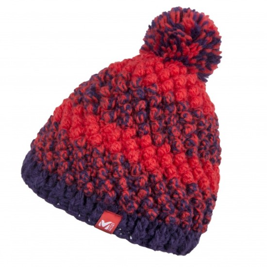 Шапка LD SUNNY BEANIE червен/лилав
