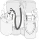 Торба за инструменти Tool bucket bag