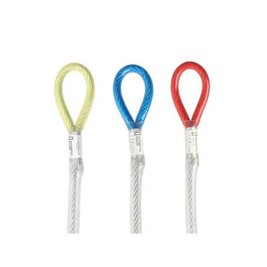 Осигурител стоманен STEEL LANYARD "I" 100 см