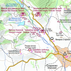 Туристическа карта Старосел
